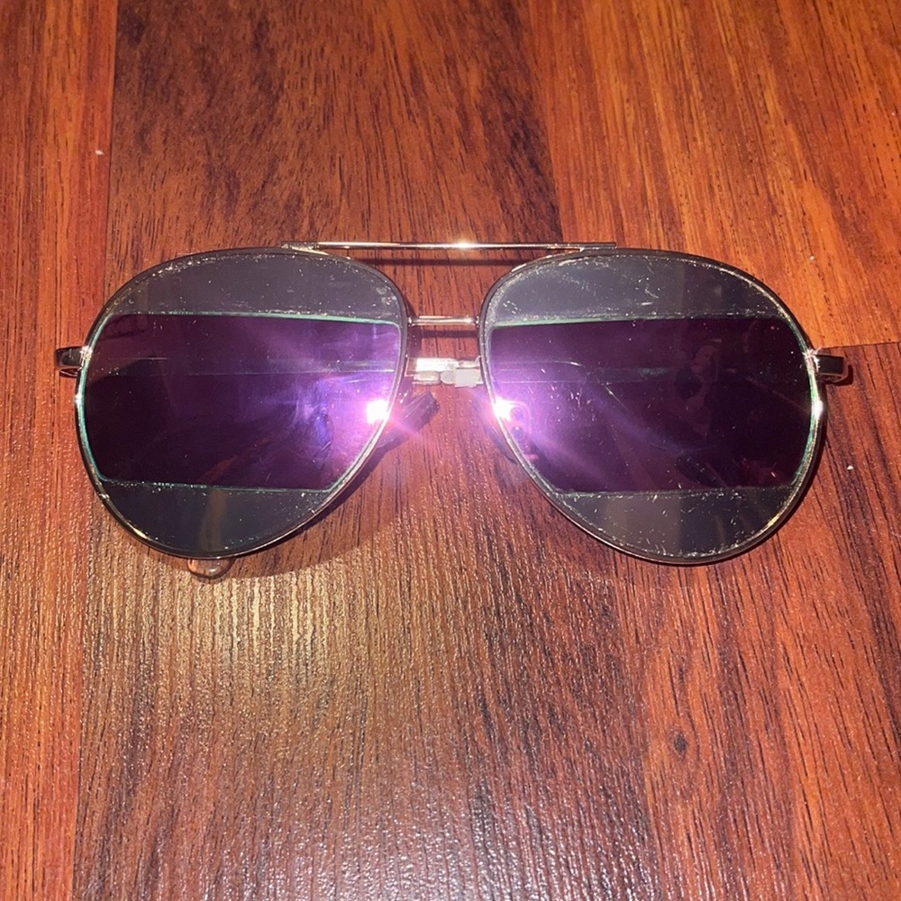 Lame Bryant Mirrored Aviator